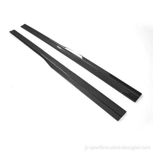 Volkswagen Golf 7 VII MK7 R/R-Line Carbon Side Skirt Extension Lip 2014-2019